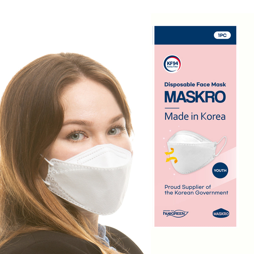 MASKRO KF94 FACE MASK YOUTH MASKRO KF94 FACE MASK YOUTH