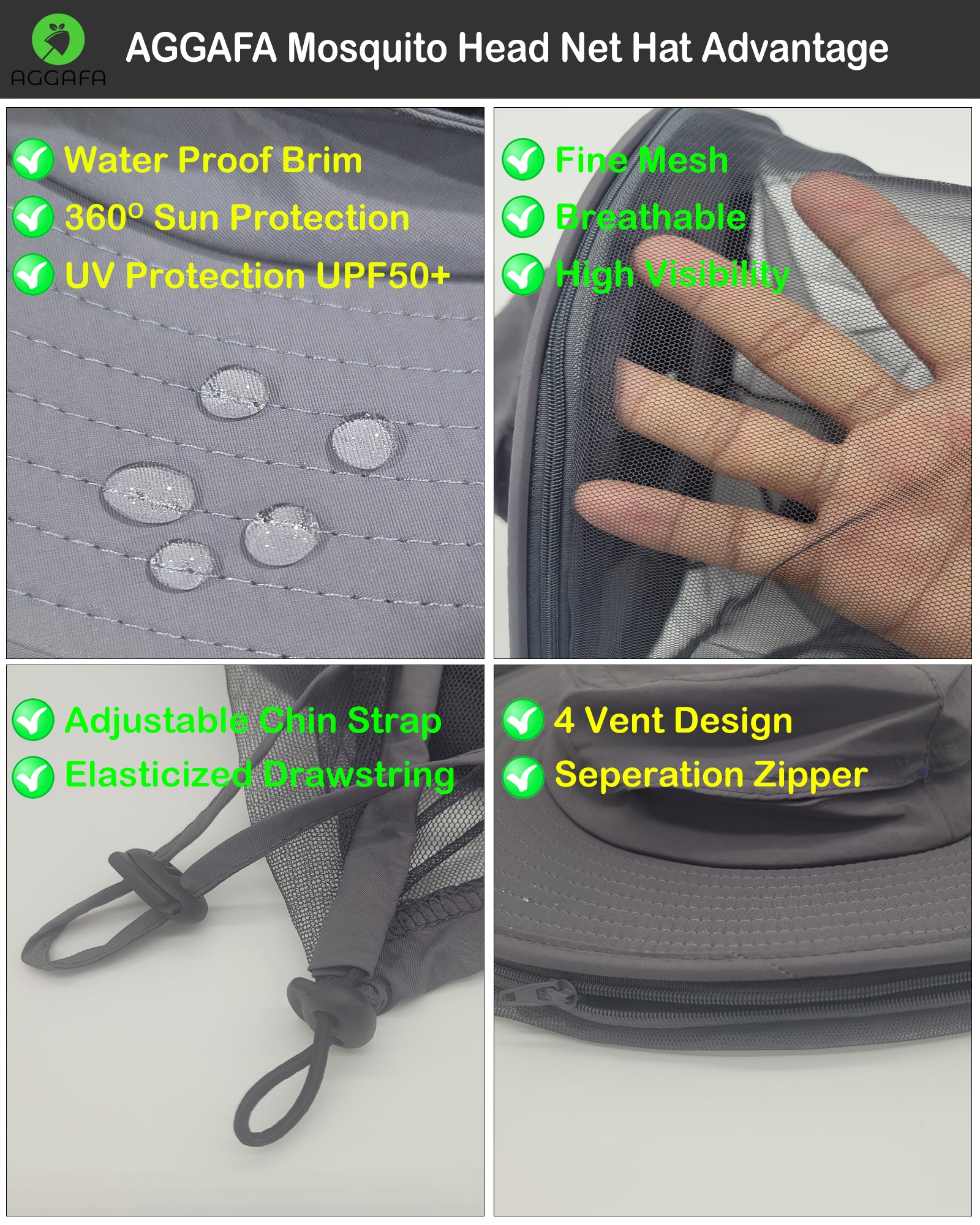 aggafa mosquito head net hat grey and mosquito sleeves xlarge, mosquito head net hat advantage aggafa mosquito head net hat grey and mosquito sleeves xlarge, mosquito head net hat advantage