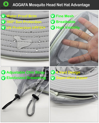 aggafa mosquito head net hat light grey and mosquito sleeves xlarge, mosquito head net hat advantage aggafa mosquito head net hat light grey and mosquito sleeves xlarge, mosquito head net hat advantage