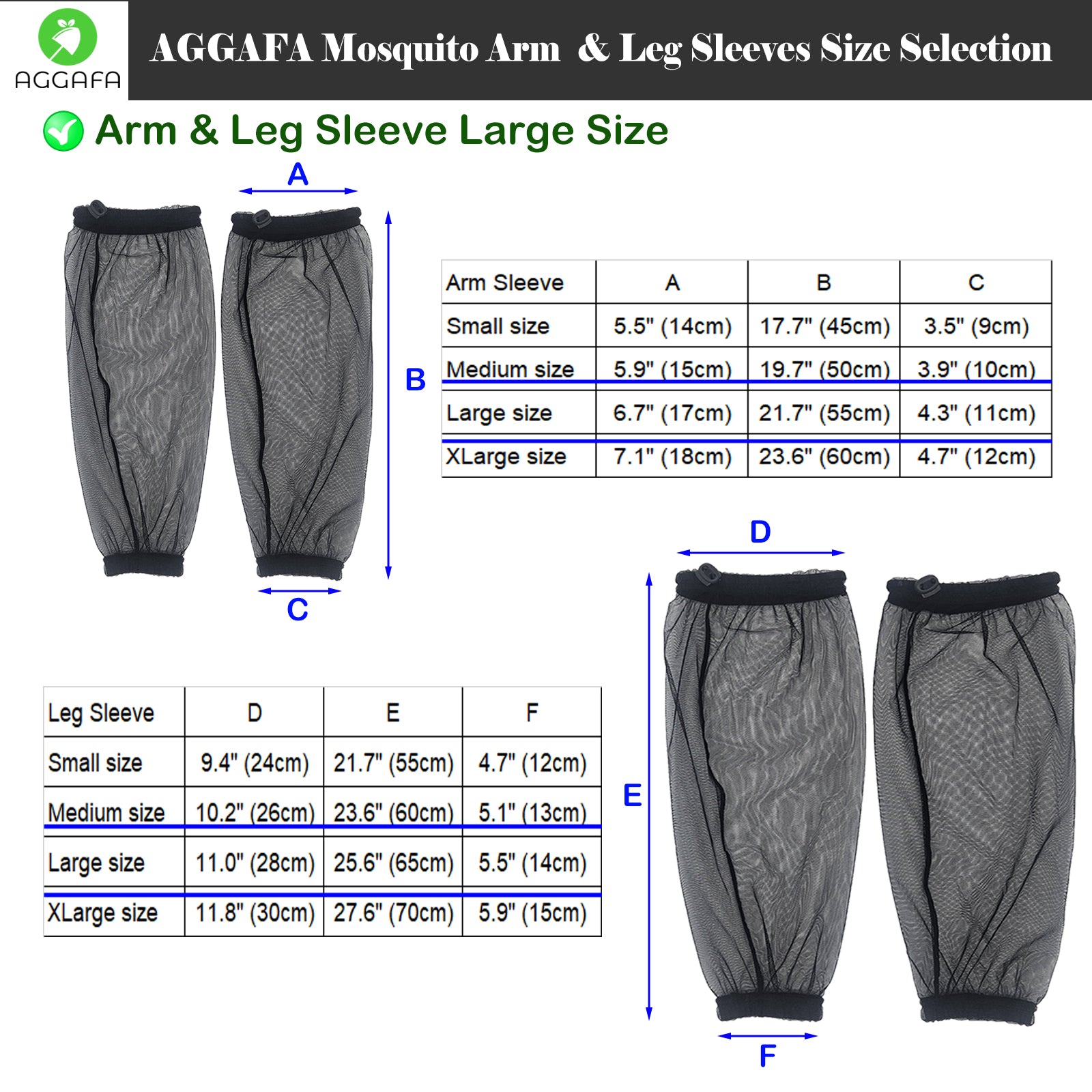 aggafa mosquito head net hat light grey and mosquito sleeves large, mosquito sleeve product information aggafa mosquito head net hat light grey and mosquito sleeves large, mosquito sleeve product information