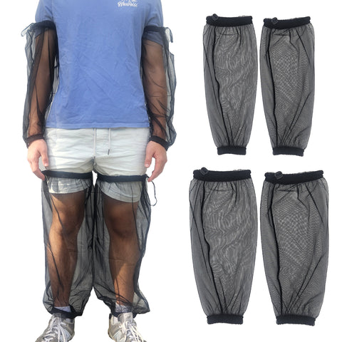 aggafa, mosquito net arm and leg sleeves, medium size aggafa, mosquito net arm and leg sleeves, medium size