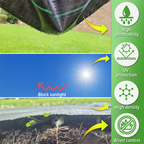 aggafa weed barrier fabric 4ftx300ft high permeability aggafa weed barrier fabric 4ftx300ft high permeability