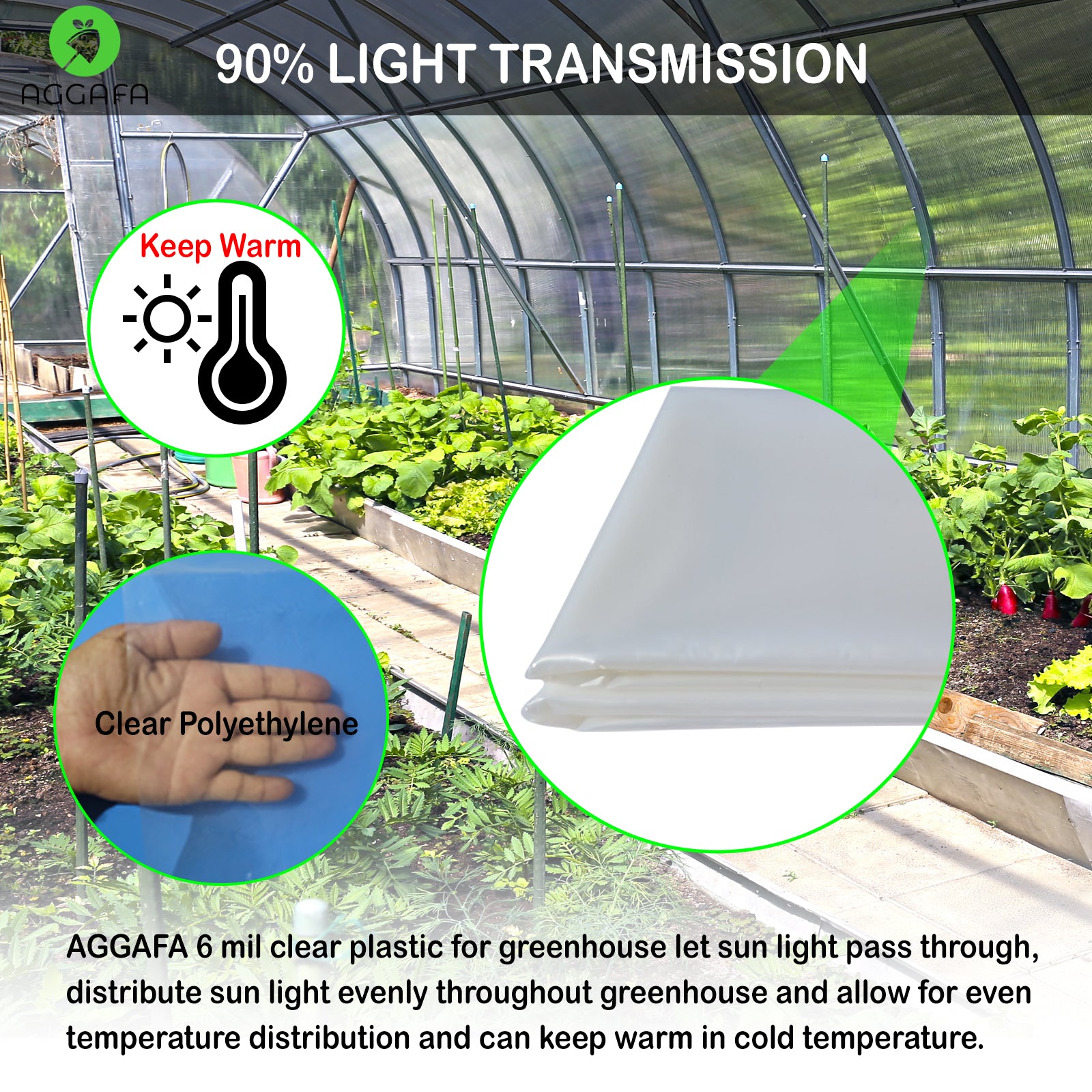 aggafa greenhouse plastic 10ftx15ft clear plastic for greenhouse aggafa greenhouse plastic 10ftx15ft clear plastic for greenhouse