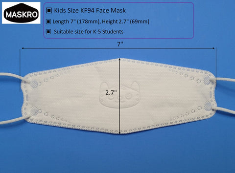 Made in Korea KF94 Face Mask [10Pack Kids size]