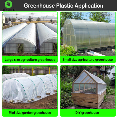 aggafa greenhouse plastic 12ftx25ft application